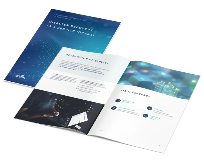 plantilla mockup DRaaS