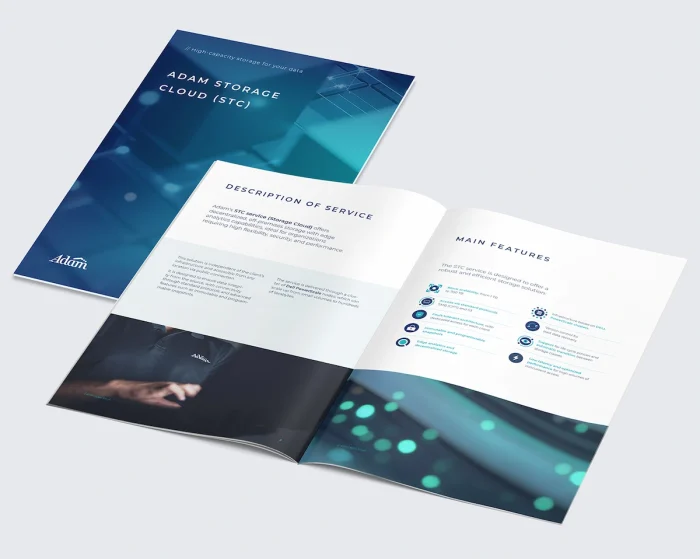 plantilla mockup Storage Cloud