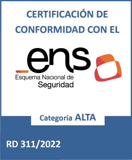 certificación ENS grado alto